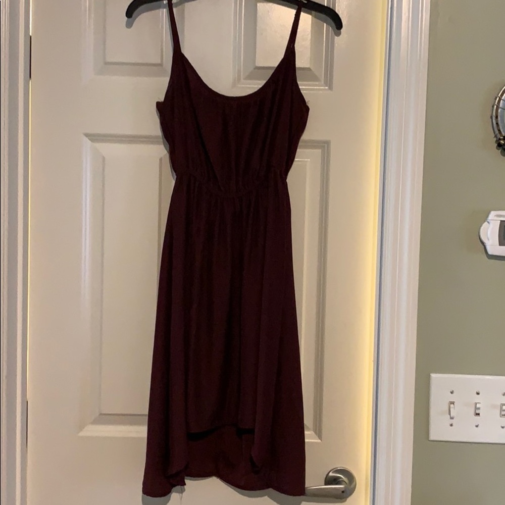 Purple summer dress